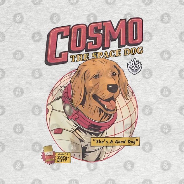 Cosmo The Space Dog by Vector-Planet